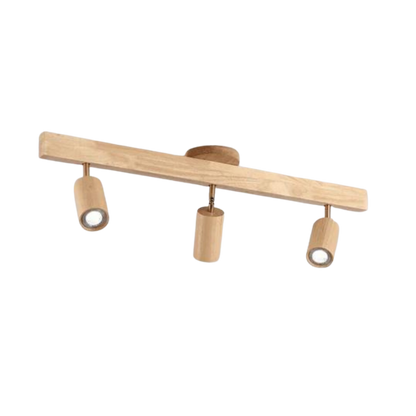 Houten Plafondspotlamp Verstelbaar EcoLux Design