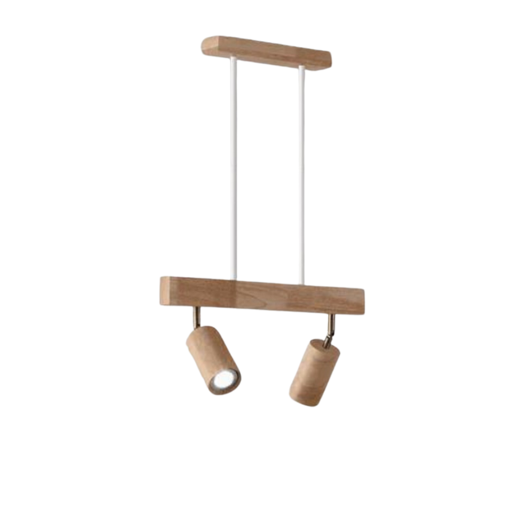 Houten Plafondspotlamp Verstelbaar EcoLux Design