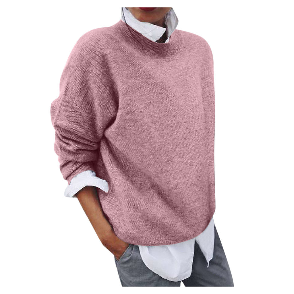 Dames Trui met Blouse 2 in 1 Zwart Elegante Stijl