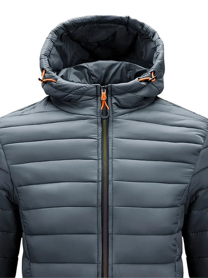 Dames Pufferjas Met Capuchon Warm en Waterdicht