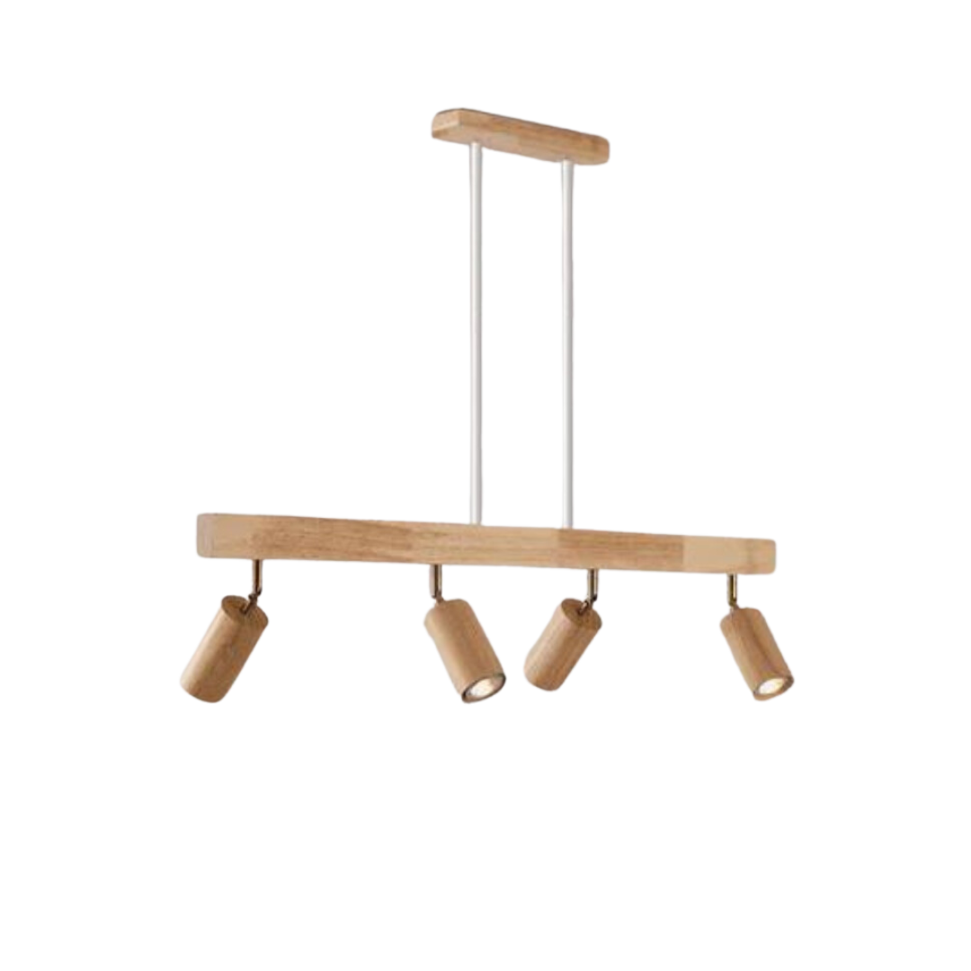 Houten Plafondspotlamp Verstelbaar EcoLux Design