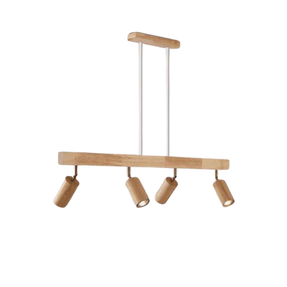 Houten Plafondspotlamp Verstelbaar EcoLux Design