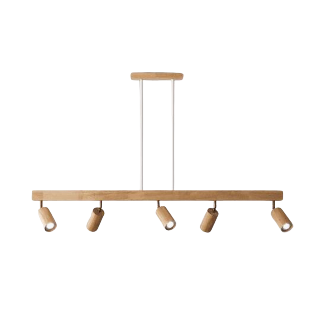 Houten Plafondspotlamp Verstelbaar EcoLux Design