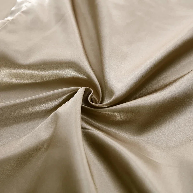 Zijde Beddengoed Set Luxe Satijn Soft