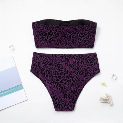 Plus-Size Bikini Sexy Stijlvol zwart