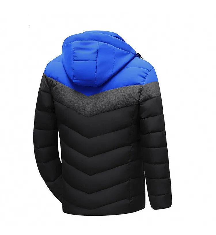 Waterdichte Parka met Capuchon Warm en Comfortabel - Mode Vibes