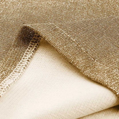 Plus-Size Top Glitter Mujes met Stijlvol Design