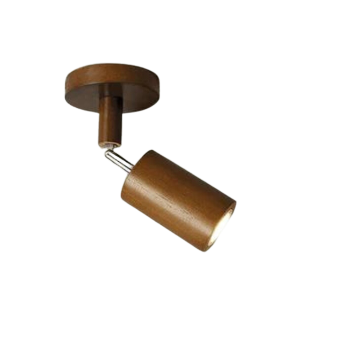 Houten Plafondspotlamp Verstelbaar EcoLux Design