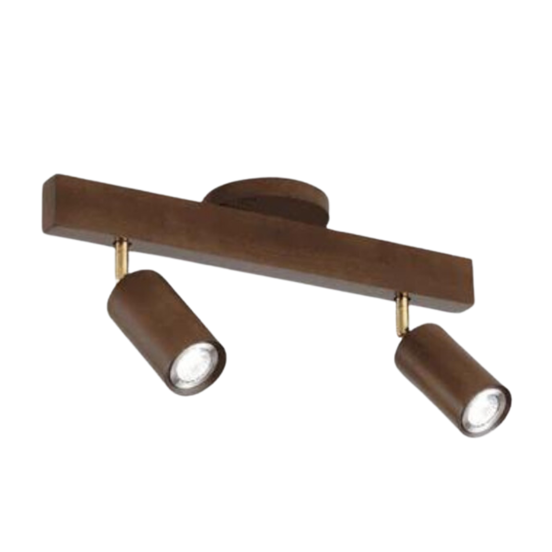 Houten Plafondspotlamp Verstelbaar EcoLux Design