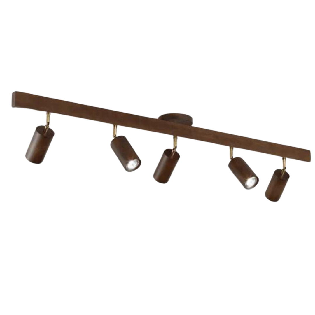 Houten Plafondspotlamp Verstelbaar EcoLux Design
