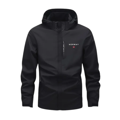 Heren Outdoorjack Waterdicht en Ademend met Afneembare Capuchon