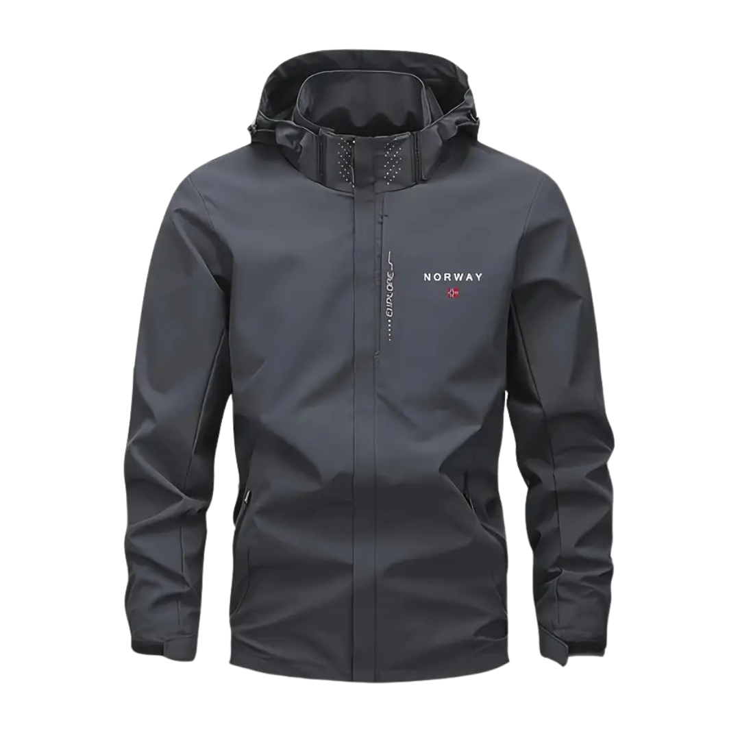 Heren Outdoorjack Waterdicht en Ademend met Afneembare Capuchon