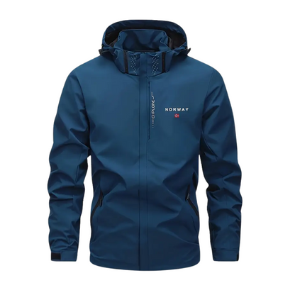 Heren Outdoorjack Waterdicht en Ademend met Afneembare Capuchon