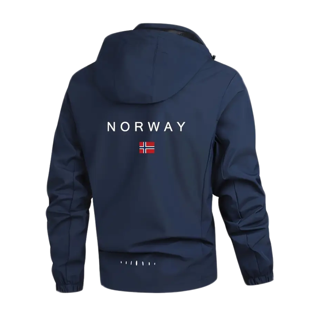 Heren Outdoorjack Waterdicht en Ademend met Afneembare Capuchon