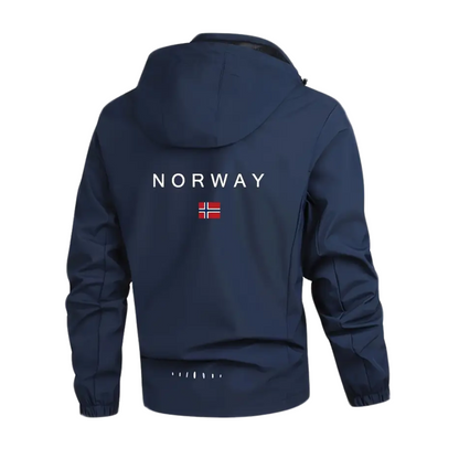 Heren Outdoorjack Waterdicht en Ademend met Afneembare Capuchon