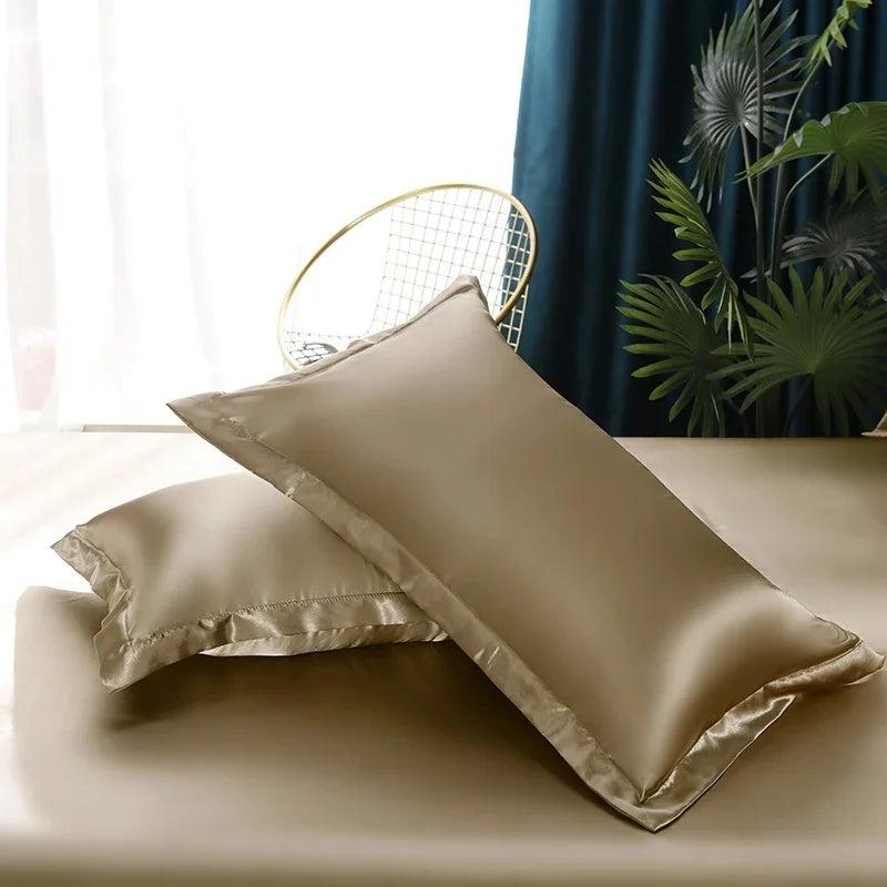 Zijde Beddengoed Set Luxe Satijn Soft