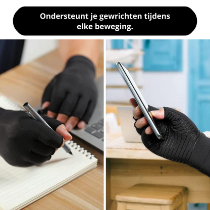 Compressiehandschoenen voor Artritis ThermaFlex Warmte