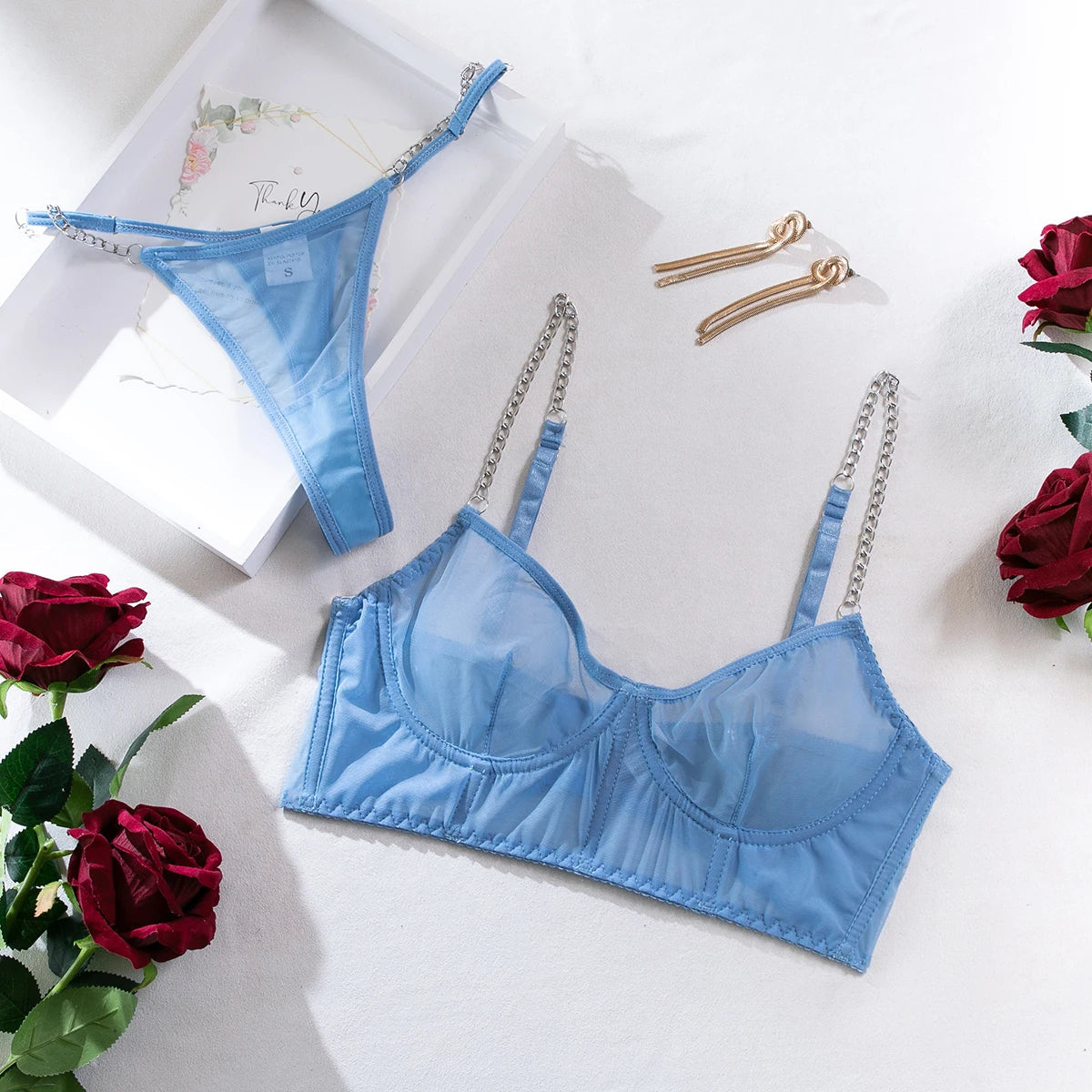 Lingerieset Valeria Transparant en Sexy