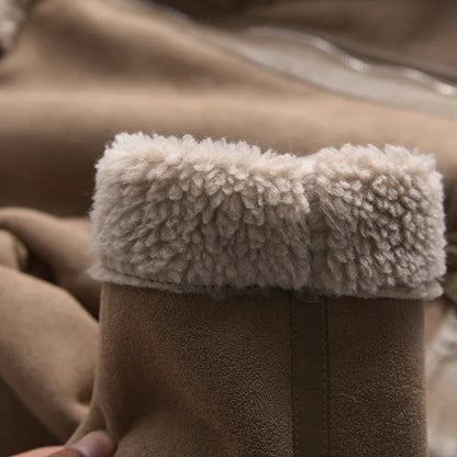 Suède Winterjas Warm en Stijlvol Nova Design