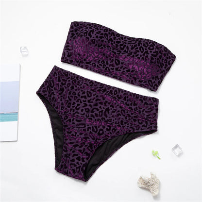 Plus-Size Bikini Sexy Stijlvol zwart
