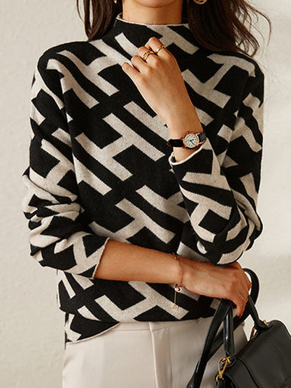 Comfortabel Casual Sweater van StyleFlex