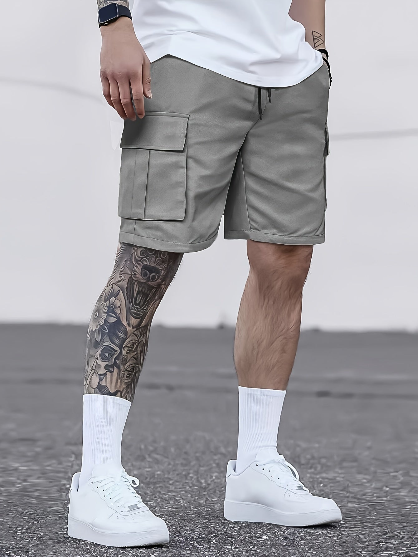 Heren Cargo Shorts Zomer Lichtgewicht