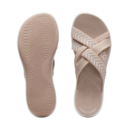 Dames Slippers Luchtig met Schokabsorberend Voetbed