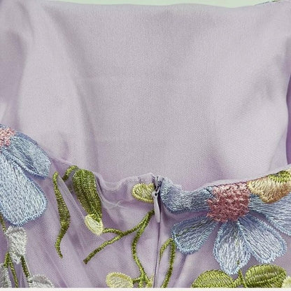 Jurk met Bloemen voor Cocktail Feesten - Rosalie
