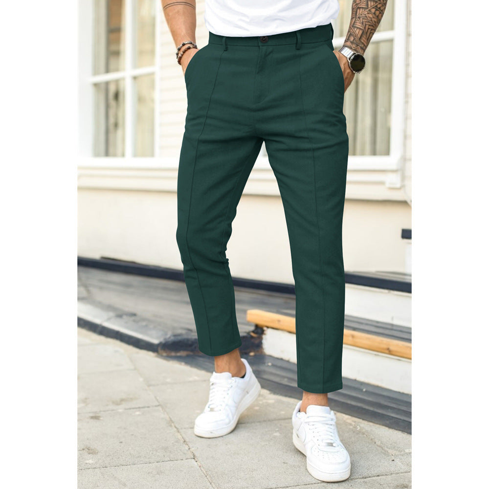 Casual en Elegante Heren Broek voor Vrije Tijd
