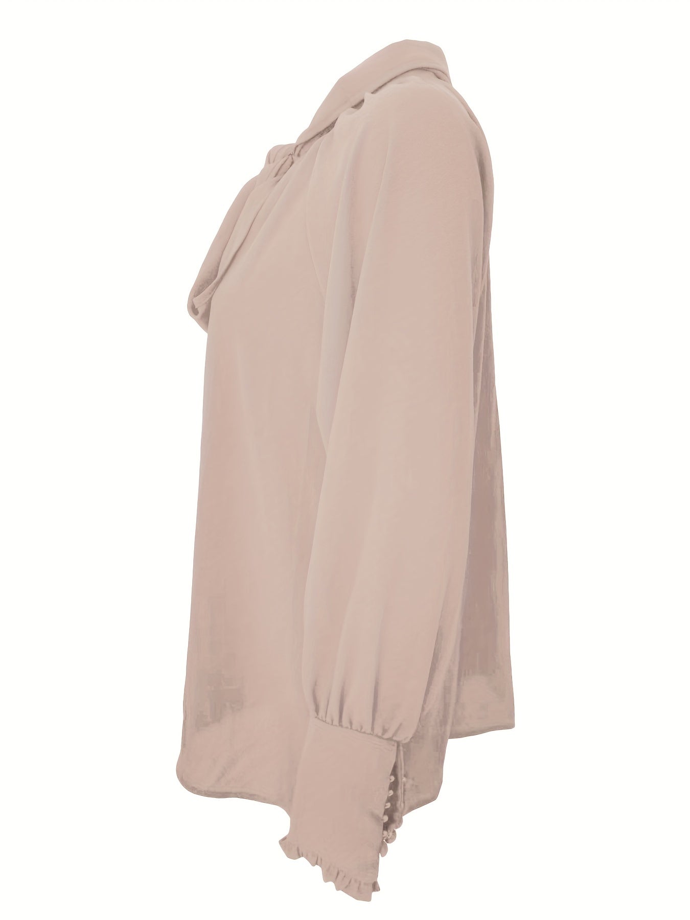 Elegante Blouse met Strik en Ruches