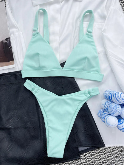 Vrouwelijke Bikini Trendy Uniek Zomer Badmode