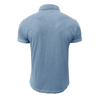 Heren Poloshirt Zacht Katoen Matteo casual fit