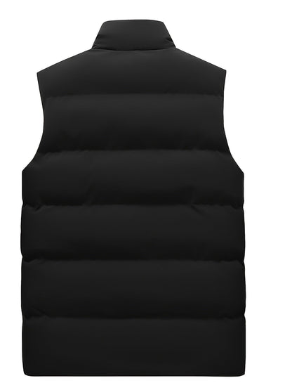 Gaspare | Comodo gilet con zip