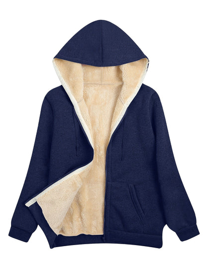Comfortabele dames zip-up jas – Ideaal voor dagelijks gebruik