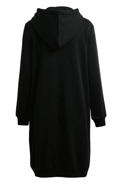 Lucia | Felpa con cappuccio con zip lunga