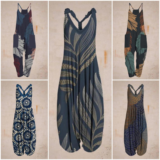Dames Jumpsuit Lina Losse Vrouwelijke Zomeroutfit - Mode Vibes