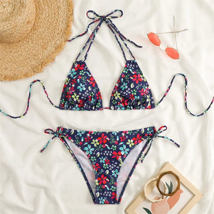 Sexy Amber Bikini Stijlvol Zomerkleding voor Vrouw