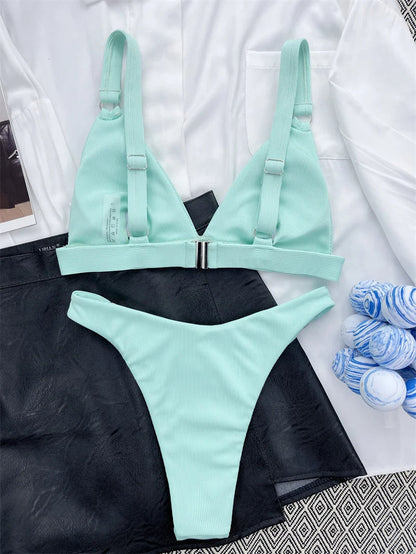 Vrouwelijke Bikini Trendy Uniek Zomer Badmode