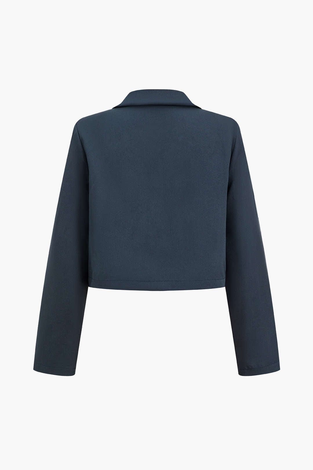 Dames Blazer en Wijde Broek Set Modern Stijl