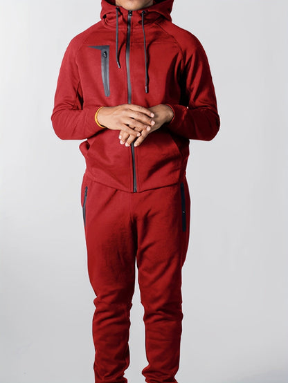 Lange Mouw Hoodie Casual Stretch voor Herfst en Lente