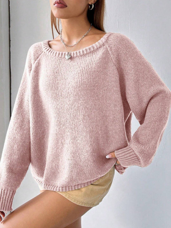 Dames Trui Off-shoulder Warm Elegante Trendy