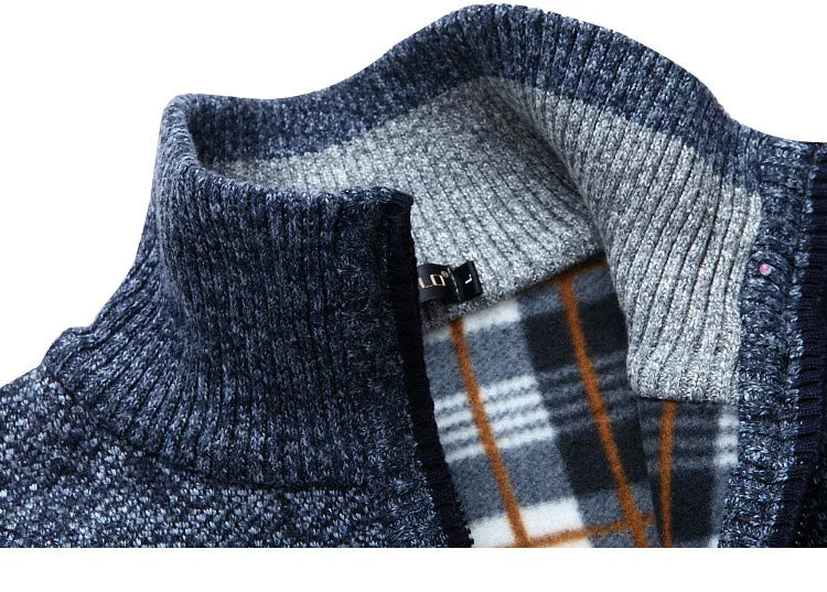 Oversized Wintervest met Rits Zwart Modieus Design