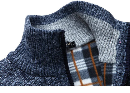 Oversized Wintervest met Rits Zwart Modieus Design