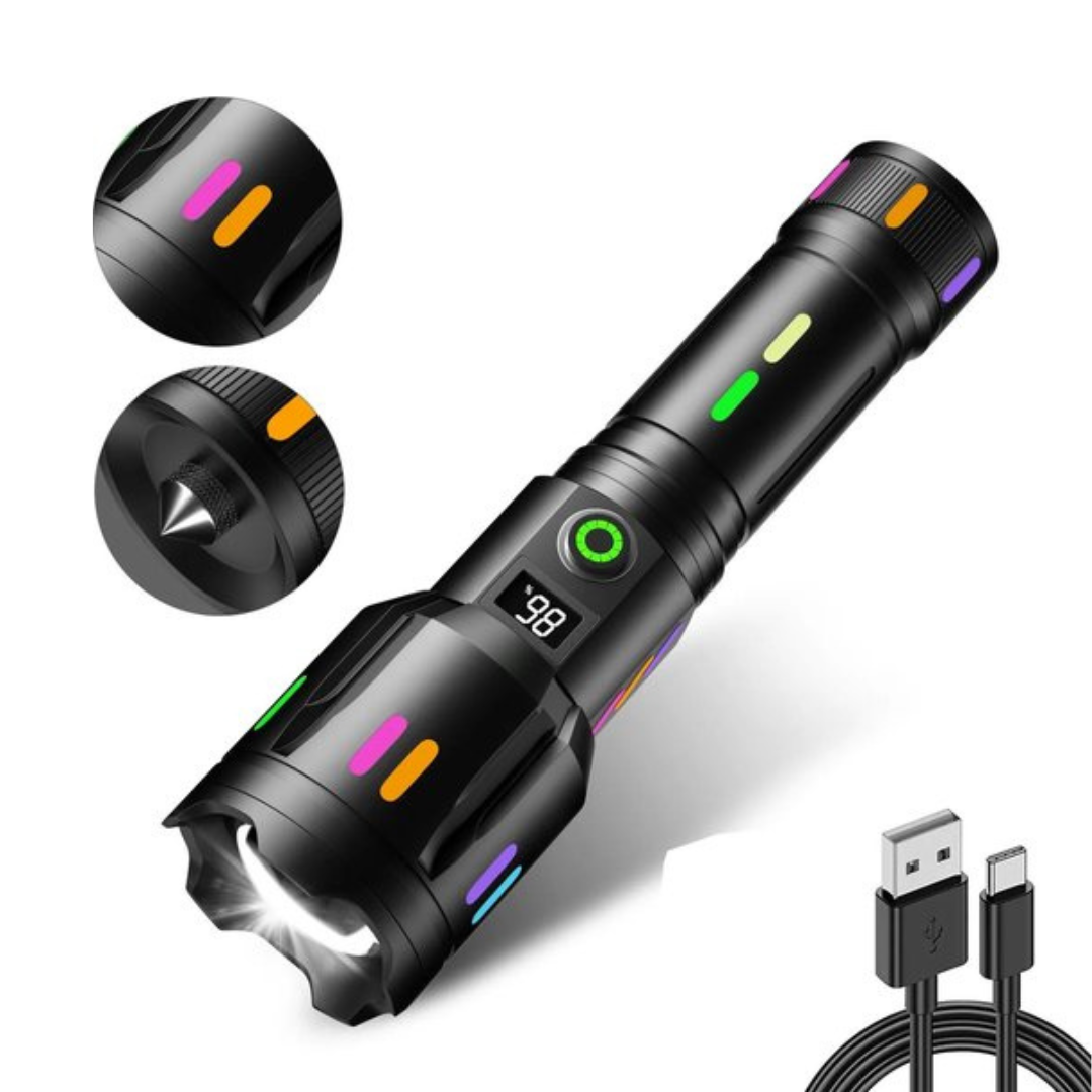 LED Zaklamp Waterdicht Krachtige LumenPro - Mode Vibes