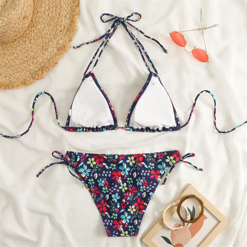 Sexy Amber Bikini Stijlvol Zomerkleding voor Vrouw