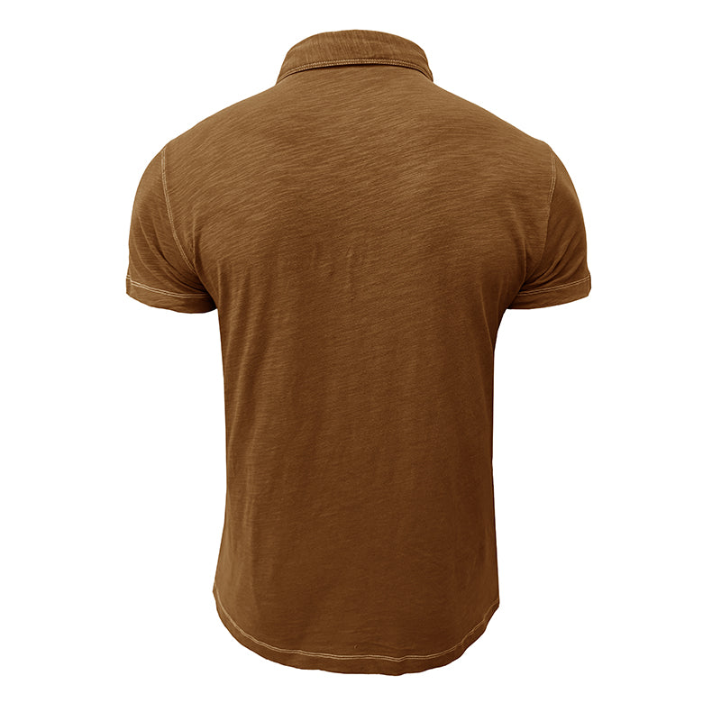 Heren Poloshirt Zacht Katoen Matteo casual fit