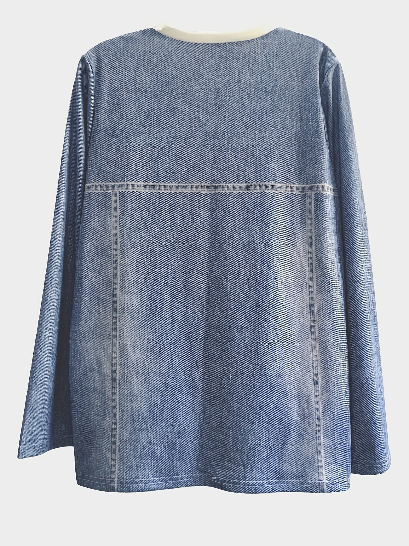 Kattent-shirt met Trendy Print en Pastelkleuren