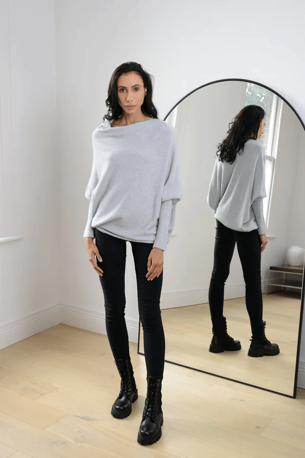 Dames Trui Off-Shoulder Trendy Casual
