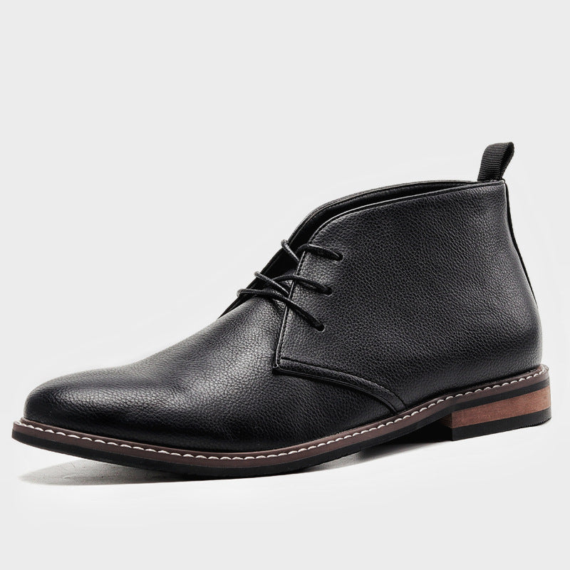Heren Chukka Laarzen Bruin Leer Elegant
