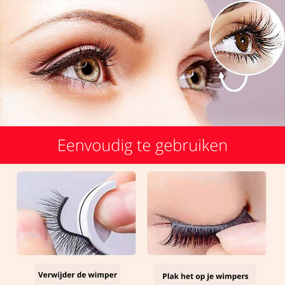 Nepwimpers Zelfklevend Herbruikbaar Eenvoudig Aanbrengen
